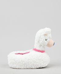 Pantufa-Infantil-Palomino-Lhama-em-Pelo-Branca-9855770-Branco_2