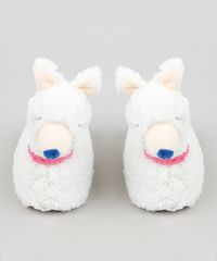 Pantufa-Infantil-Palomino-Lhama-em-Pelo-Branca-9855770-Branco_5