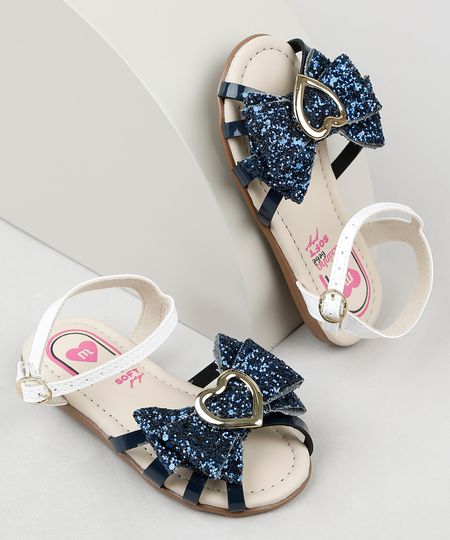 Sandalia-Infantil-Molekinha-com-Laco-e-Glitter-Azul-Escuro-9941844-Azul_Escuro_1
