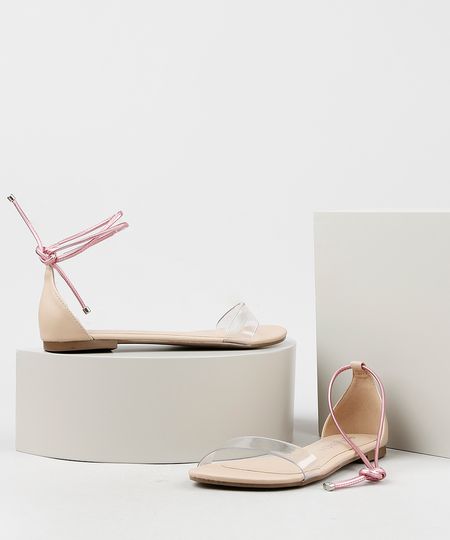 Rasteirinha-Feminina-Via-Uno-com-Amarracao-e-Transparencia-Bege-9945987-Bege_1