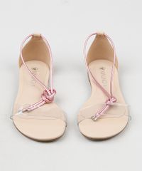 Rasteirinha-Feminina-Via-Uno-com-Amarracao-e-Transparencia-Bege-9945987-Bege_5