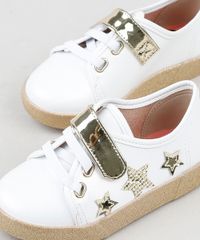 Tenis-Infantil-Molekinha-Estrelas-com-Velcro-e-Solado-Glitter-Branco-9941859-Branco_6