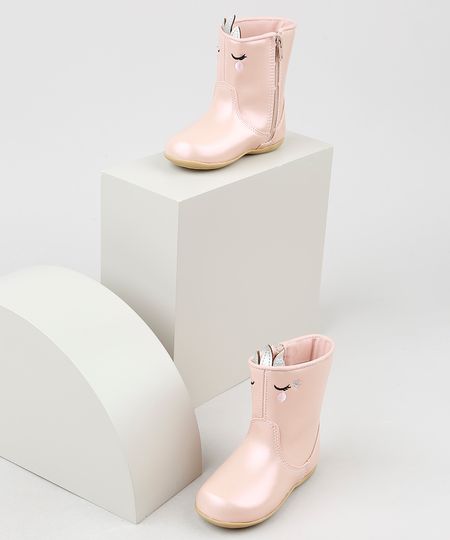 Bota-Infantil-Baby-Club-Cano-Medio-Unicornio-Rose-9911307-Rose_1