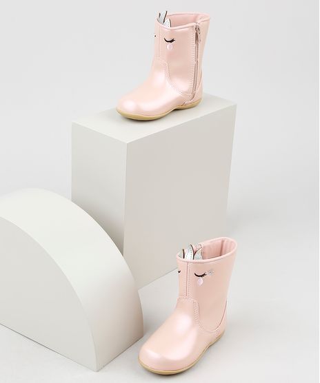 Bota-Infantil-Baby-Club-Cano-Medio-Unicornio-Rose-9911307-Rose_1