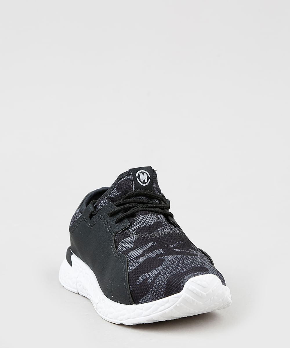 tenis molekinho camuflado
