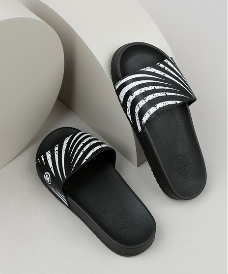 Chinelo-Slide-Infantil-Molekinho-Listrado-Preto-9941870-Preto_1