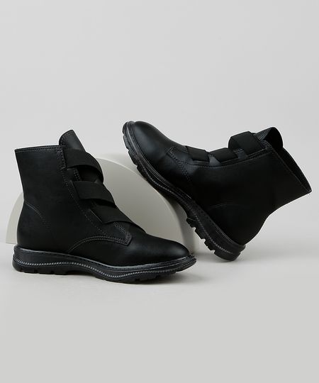 Bota-Coturno-Feminina-Beira-Rio-Cano-Curto-com-Elastico-Preta-9943002-Preto_1