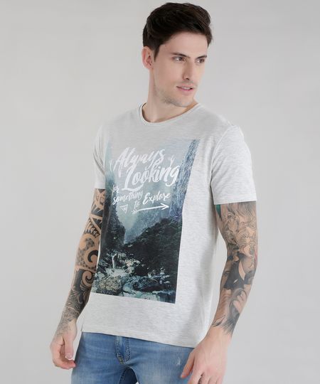 Camiseta--Always-Looking-For--Cinza-Mescla-Claro-8581798-Cinza_Mescla_Claro_1 Camiseta--Always-Looking-For--Cinza-Mescla-Claro-8581798-Cinza_Mescla_Claro_1