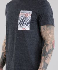 Camiseta-Longa-com-Bolso-Estampado-Cinza-Mescla-Escuro-8617239-Cinza_Mescla_Escuro_4