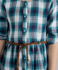 Vestido-Xadrez-com-Cinto-Verde-8443461-Verde_4