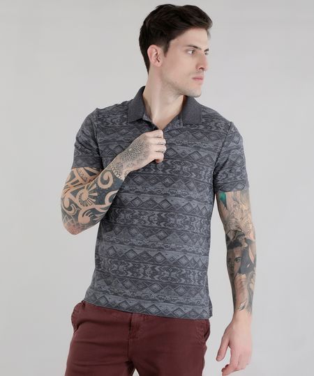 Polo-em-Piquet-Estampada-Etnica-Cinza-Mescla-Escuro-8617219-Cinza_Mescla_Escuro_1 Polo-em-Piquet-Estampada-Etnica-Cinza-Mescla-Escuro-8617219-Cinza_Mescla_Escuro_1