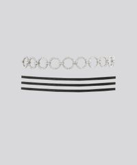 Kit-de-2-Gargantilha-Choker-Prateado-8567168-Prateado_1