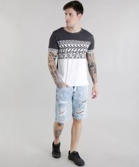 Camiseta-com-Estampa-Etnica-Cinza-Mescla-Escuro-8617232-Cinza_Mescla_Escuro_3