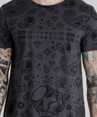 Camiseta-Longa-Estampada-Star-Wars-Cinza-Mescla-Escuro-8656421-Cinza_Mescla_Escuro_4