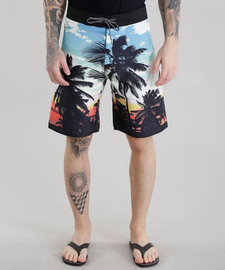 Bermuda-Estampada-de-Coqueiros-Azul-8591043-Azul_1