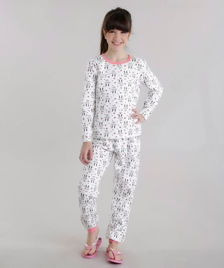 Pijama-em-Moletom-Estampado-de-Coelho-Off-White-8632026-Off_White_1 Pijama-em-Moletom-Estampado-de-Coelho-Off-White-8632026-Off_White_1