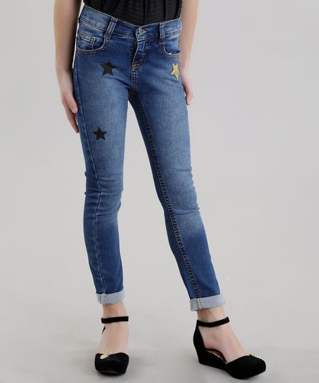 Calca-Jeans-com-Paetes-Azul-Medio-8599497-Azul_Medio_1