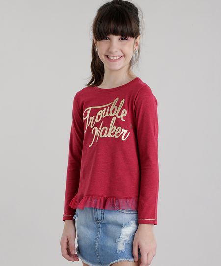 Blusa--Trouble-Maker--com-Tule-Vinho-8686793-Vinho_1 Blusa--Trouble-Maker--com-Tule-Vinho-8686793-Vinho_1