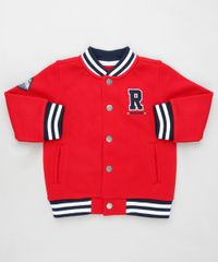 Jaqueta-Bomber-Infantil-em-Moletom-com-Bolsos-Vermelha-9793048-Vermelho_1
