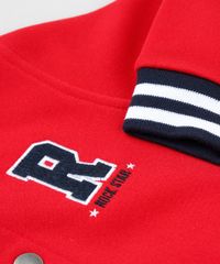 Jaqueta-Bomber-Infantil-em-Moletom-com-Bolsos-Vermelha-9793048-Vermelho_5
