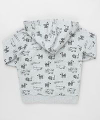 Blusao-Infantil-Estampado-de-Animais-em-Moletom-com-Capuz-Cinza-Mescla-9871527-Cinza_Mescla_2