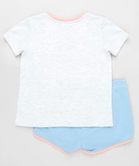 Pijama-Infantil-Gatinhos-Manga-Curta-Cinza-Mescla-Claro-9879738-Cinza_Mescla_Claro_2
