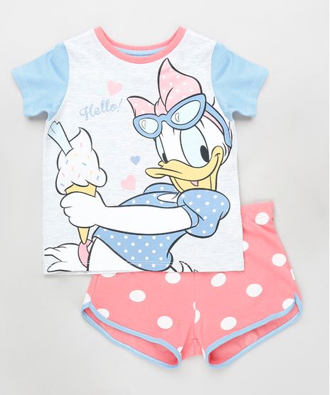 Pijama-Infantil-Margarida-Manga-Curta-Cinza-Mescla-Claro-9879740-Cinza_Mescla_Claro_1