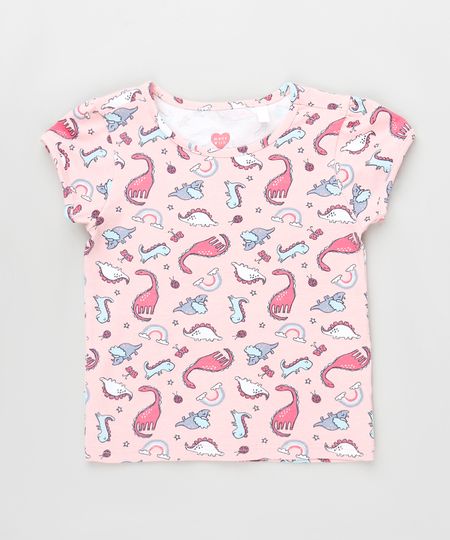 Blusa-Infantil-Dinossauros-Manga-Curta-Rosa-Claro-9897318-Rosa_Claro_1