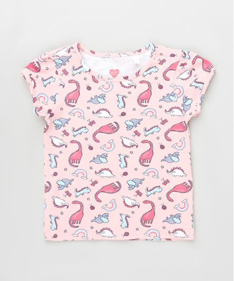 Blusa-Infantil-Dinossauros-Manga-Curta-Rosa-Claro-9897318-Rosa_Claro_1
