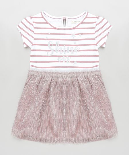 Vestido-Infantil-Listrado-com-Brilho-Manga-Curta-Rose-9818768-Rose_1 Vestido-Infantil-Listrado-com-Brilho-Manga-Curta-Rose-9818768-Rose_1