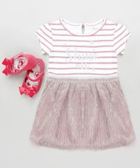 Vestido-Infantil-Listrado-com-Brilho-Manga-Curta-Rose-9818768-Rose_3
