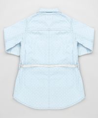 Vestido-Jeans-Infantil-Chemise-Estampado-de-Poa-Manga-Longa-com-Cinto-Azul-Claro-9933309-Azul_Claro_2