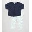 Conjunto-Infantil-de-Blusa-Flame-Manga-Longa-Azul-Marinho---Calca-Estampada-Floral-Verde-Claro-9922709-Verde_Claro_1
