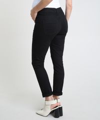 Calca-de-Sarja-Feminina-Gestante-Skinny-Preta-9928122-Preto_2