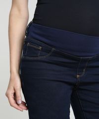 Bermuda-Jeans-Feminina-Gestante-Ciclista-Azul-Escuro-9928121-Azul_Escuro_4