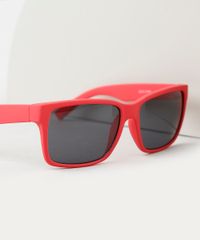Oculos-de-Sol-Quadrado-Infantil-Unissex-Oneself-Vermelho-9945014-Vermelho_2