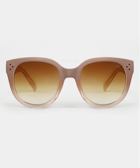Oculos-de-Sol-Redondo-Feminino-Yessica-Kaki-Claro-9944119-Kaki_Claro_1