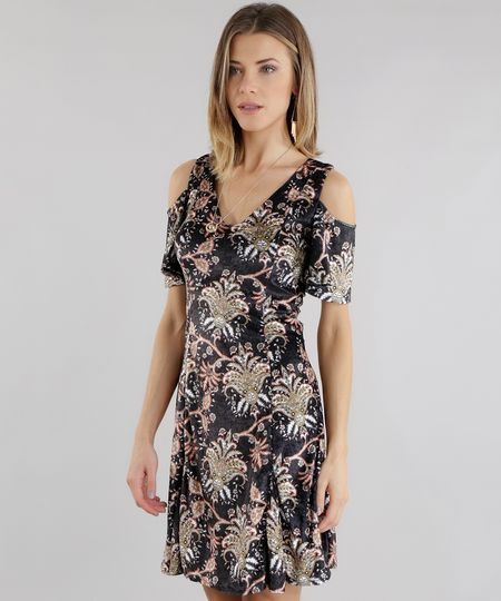 Vestido-Open-Shoulder-Estampado-Floral-em-Veludo-Preto-8655731-Preto_1 Vestido-Open-Shoulder-Estampado-Floral-em-Veludo-Preto-8655731-Preto_1