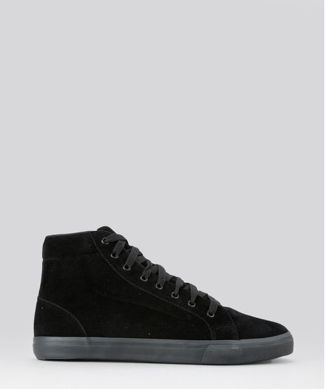 Tenis-Cano-Alto-em-Camurca-Preto-8644935-Preto_1