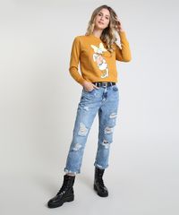 Blusao-Feminino-Margarida-em-Moletom-Mostarda-9912928-Mostarda_3