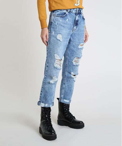 calça jeans grossa feminina