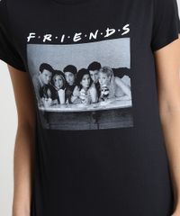 Blusa-Feminina-Friends-Manga-Curta--Preta-9939907-Preto_4