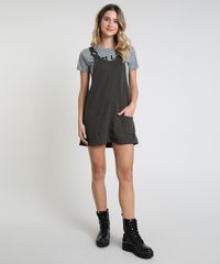 Salopete-Feminina-com-Argola-e-Bolsos-Cinza-Mescla-Escuro-9611737-Cinza_Mescla_Escuro_3
