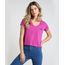 Blusa-Feminina--Keep-Shining--Manga-Curta-Decote-Redondo-Rosa-9941687-Rosa_1