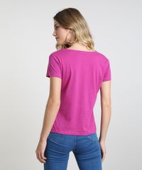 Blusa-Feminina--Keep-Shining--Manga-Curta-Decote-Redondo-Rosa-9941687-Rosa_2
