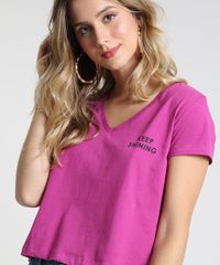 Blusa-Feminina--Keep-Shining--Manga-Curta-Decote-Redondo-Rosa-9941687-Rosa_4