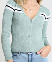 Cardigan-Feminino-Cropped-em-Trico-Verde-Claro-9823173-Verde_Claro_4