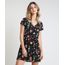 Vestido-Feminino-Curto-Estampado-Floral-Manga-Curta-Preto-9877764-Preto_1
