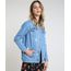 Jaqueta-Jeans-Feminina-Longa-Destroyed-com-Bolsos--Azul-Medio-9944883-Azul_Medio_1