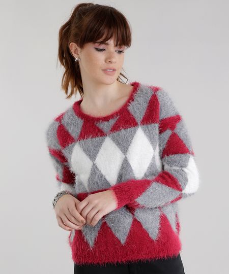 Sueter-em-Trico-Estampado-Geometrico-Vinho-8489981-Vinho_1 Sueter-em-Trico-Estampado-Geometrico-Vinho-8489981-Vinho_1